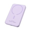 Mini powerbank Baseus 5000mAh 20W + kabel USB-C (20V/3A) - fioletowy Baseus