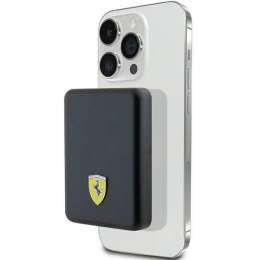 Powerbank Ferrari Metal Logo MagSafe 15W 5000mAh - czarny Ferrari