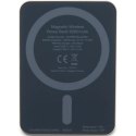 Powerbank indukcyjny Guess MagSafe Metal Script Logo 5W 3000mAh - złoty Guess