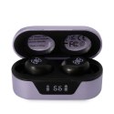 Słuchawki Bluetooth Guess TWS + stacja dokująca - fioletowe Guess