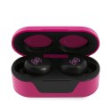 Słuchawki Bluetooth Guess TWS + stacja dokująca - różowe Guess