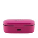 Słuchawki Bluetooth Guess TWS + stacja dokująca - różowe Guess