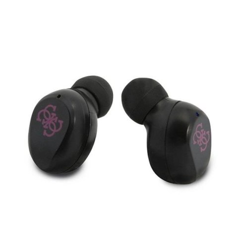 Słuchawki Bluetooth Guess TWS + stacja dokująca - różowe Guess