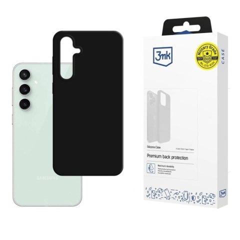 Etui 3mk Silicone Case na Samsung Galaxy S23 FE - czarne 3mk Protection