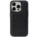 Etui Audi GT Synthetic Leather do iPhone 15 Pro - czarne Audi