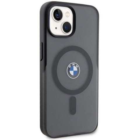 Etui BMW IML Signature MagSafe do iPhone 15 - czarne BMW