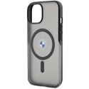 Etui BMW IML Signature MagSafe do iPhone 15 - czarne BMW