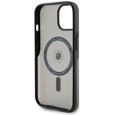 Etui BMW IML Signature MagSafe do iPhone 15 - czarne BMW