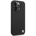 Etui BMW Silicone Metal Logo na iPhone 15 Pro - czarne BMW