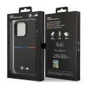 Etui BMW Silicone Pattern na iPhone 15 Pro Max - czarne BMW