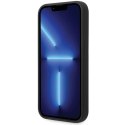 Etui BMW Silicone Pattern na iPhone 15 Pro - czarne BMW