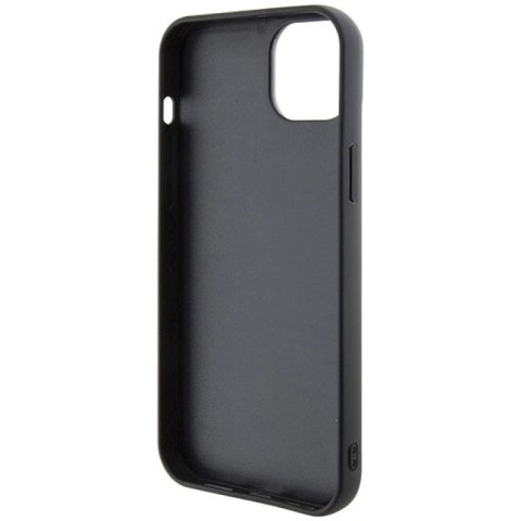Etui Ferrari Quilted Metal Logo do iPhone 15 Plus - czarne Ferrari