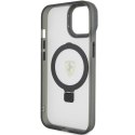 Etui Ferrari Ring Stand 2023 Collection MagSafe na iPhone 15 - czarne Ferrari