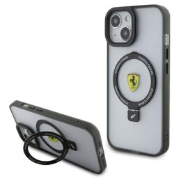 Etui Ferrari Ring Stand 2023 Collection MagSafe na iPhone 15 - przezroczyste Ferrari