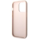Etui Guess 4G Big Metal Logo do iPhone 15 Pro Max - różowe Guess