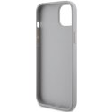 Etui Guess Strass Metal Logo do iPhone 15 Plus - srebrne Guess
