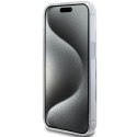 Etui Karl Lagerfeld Ring Stand Choupette Head MagSafe do iPhone 15 Plus - białe Karl Lagerfeld