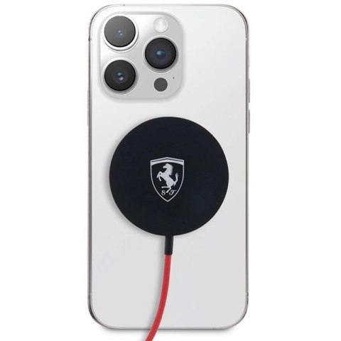 Ładowarka indukcyjna Ferrari 15W MagSafe - czarna Ferrari