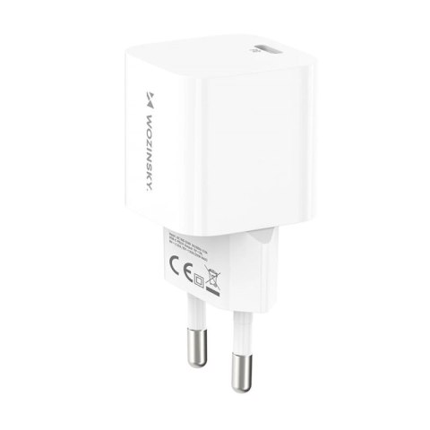 Ładowarka sieciowa Wozinsky CMWCS USB-C PD 20W - biała Wozinsky