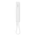 Powerbank Baseus Magnetic Mini MagSafe 10000mAh 30W z wbudowanym kablem USB-C - biały + kabel Baseus Simple Series USB-C - USB-C Baseus