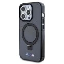 Etui BMW Ring Stand M Collection MagSafe na iPhone 15 Pro - czarne BMW