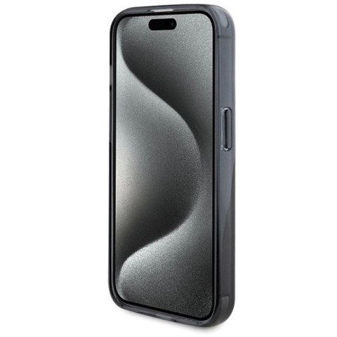 Etui BMW Ring Stand M Collection MagSafe na iPhone 15 Pro - czarne BMW