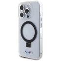 Etui BMW Ring Stand M Collection MagSafe na iPhone 15 Pro - przezroczysty BMW