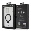 Etui BMW Ring Stand M Collection MagSafe na iPhone 15 Pro - przezroczysty BMW