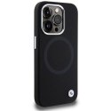 Etui BMW Signature Liquid Silicone MagSafe na iPhone 15 Pro Max - czarne BMW