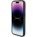 Etui Ferrari Grip Stand Metal Logo na iPhone 15 Pro Max - czarne Ferrari