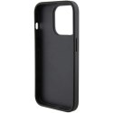 Etui Ferrari Grip Stand Metal Logo na iPhone 15 Pro Max - czarne Ferrari
