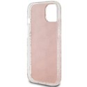 Etui Hello Kitty IML Gradient Electrop Crowded Kitty Head na iPhone 15 - różowe Hello Kitty