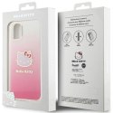 Etui Hello Kitty IML Gradient Electrop Kitty Head na iPhone 11 / Xr - różowe Hello Kitty
