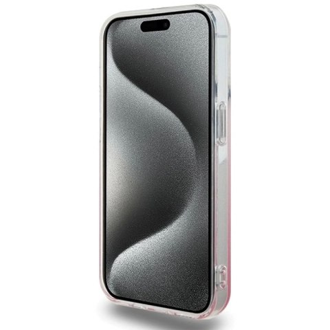 Etui Hello Kitty IML Gradient Electrop Kitty Head na iPhone 13 Pro / 13 - różowe Hello Kitty