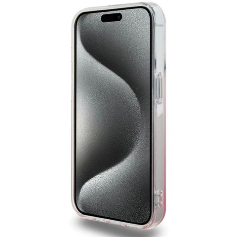 Etui Hello Kitty IML Gradient Electrop Kitty Head na iPhone 14 Pro - różowe Hello Kitty