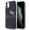 Etui Hello Kitty IML Kitty Face na iPhone 11 / Xr - czarne Hello Kitty