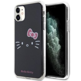 Etui Hello Kitty IML Kitty Face na iPhone 11 / Xr - czarne Hello Kitty