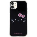 Etui Hello Kitty IML Kitty Face na iPhone 11 / Xr - czarne Hello Kitty