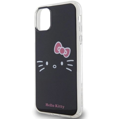 Etui Hello Kitty IML Kitty Face na iPhone 11 / Xr - czarne Hello Kitty