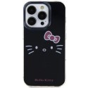 Etui Hello Kitty IML Kitty Face na iPhone 14 Pro - czarne Hello Kitty