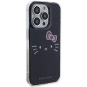 Etui Hello Kitty IML Kitty Face na iPhone 14 Pro - czarne Hello Kitty