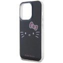 Etui Hello Kitty IML Kitty Face na iPhone 14 Pro - czarne Hello Kitty