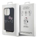 Etui Hello Kitty IML Kitty Face na iPhone 14 Pro - czarne Hello Kitty