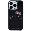 Etui Hello Kitty IML Kitty Face na iPhone 15 Pro Max - czarne Hello Kitty