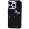 Etui Hello Kitty IML Kitty Face na iPhone 15 Pro - czarne Hello Kitty