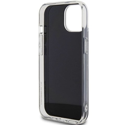Etui Hello Kitty IML Kitty Face na iPhone 15 - czarne Hello Kitty