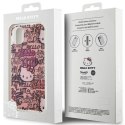 Etui Hello Kitty IML Tags Graffiti na iPhone 11 / Xr - różowe Hello Kitty