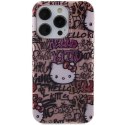 Etui Hello Kitty IML Tags Graffiti na iPhone 14 Pro - różowe Hello Kitty