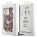 Etui Hello Kitty IML Tags Graffiti na iPhone 14 Pro - różowe Hello Kitty