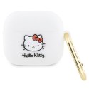 Etui Hello Kitty Silicone 3D Kitty Head na AirPods 3 - białe Hello Kitty